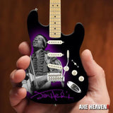 Jimi Hendrix Fender Strat Tribute Mini Guitar Replica - Miniatures