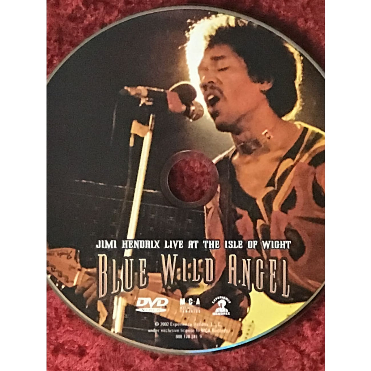 Jimi Hendrix Blue Wild Angel: Live At The Isle of Wight RIAA Video Award