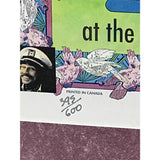 Jimmy Buffett Concert Poster signed by artist Bob Masse