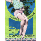 Jimmy Buffett Concert Poster signed by artist Bob Masse