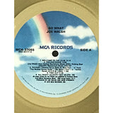 Joe Walsh So What RIAA Gold LP Award - Record Award