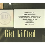 John Legend Get Lifted RIAA Platinum Album Award - Record Award