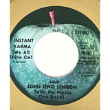 John Lennon Instant Karma RIAA White Matte Gold 45 Award presented to John Lennon - RARE - Record Award
