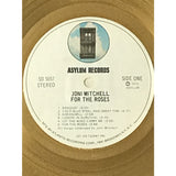 Joni Mitchell For The Roses White Matte RIAA Gold LP Award - RARE - Record Award