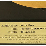 Journey Departure album Ampex Golden Reel Award - Record Award