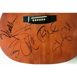 Journey Perry Schon Cain Smith Valory Signed Guitar w/BAS LOA - RARE
