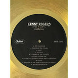 Kenny Rogers 21 Number 1s RIAA Gold Album Award presented to Kenny Rogers - RARE - Record Award