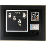 KISS Ace Frehley Autographed Memorabilia Collage w/JSA COA