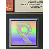 Led Zeppelin (1990) RIAA Platinum LP Award - Record Award