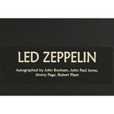 Led Zeppelin Collage signed by Bonham Jones Page Plant - Epperson LOA - RARE - Music Memorabilia Collage