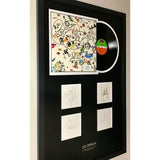 Led Zeppelin Collage signed by Bonham Jones Page Plant - Epperson LOA - RARE - Music Memorabilia Collage