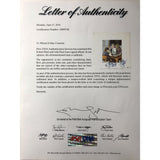 Led Zeppelin Presence Collage signed by Robert Plant and John Paul Jones w/PSA LOA - Music Memorabilia Collage