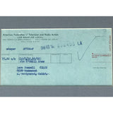 Leon Russell Signed 1962 Music Union Forms - RARE - Music Memorabilia Collage