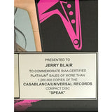 Lindsay Lohan Speak RIAA Platinum Album Award - Record Award