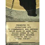 Linkin Park Hybrid Theory RIAA Gold Award - Record Award