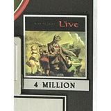 Live Throwing Copper RIAA 4x Multi-Platinum Award - Record Award