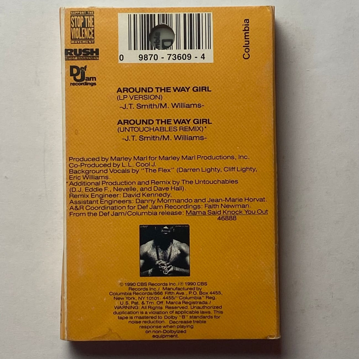 LL Cool J Around The Way Girl 1991 Cassette Single