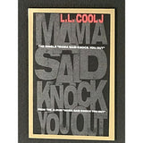 LL Cool J Mama Said Knock You Out RIAA Gold Single Award - Record Award