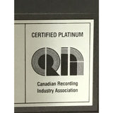 Loverboy Triumph Powder Blues Rockin’ On The Airwaves CRIA Platinum Album Award presented to Tom Lavin of Powder Blues - Record Award