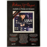 Lulu UK Tour 2016 Program - Music Memorabilia