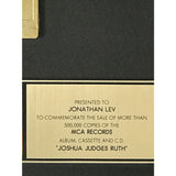 Lyle Lovett Joshua Judges Ruth RIAA Gold Album Award - Record Award