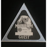 Megadeth Collage Signed by Dave Mustaine w/BAS COA
