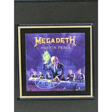 Megadeth Rust In Peace RIAA Gold LP Award - Record Award