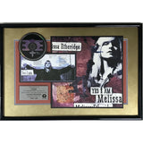 Melissa Etheridge Yes I Am Island Records label award - Record Award