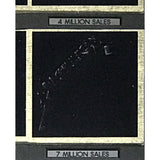 Metallica Black Album RIAA 7x Multi-Platinum Album Award