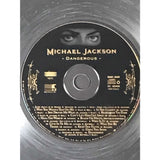 Michael Jackson Dangerous RIAA 7x Platinum Award - RARE