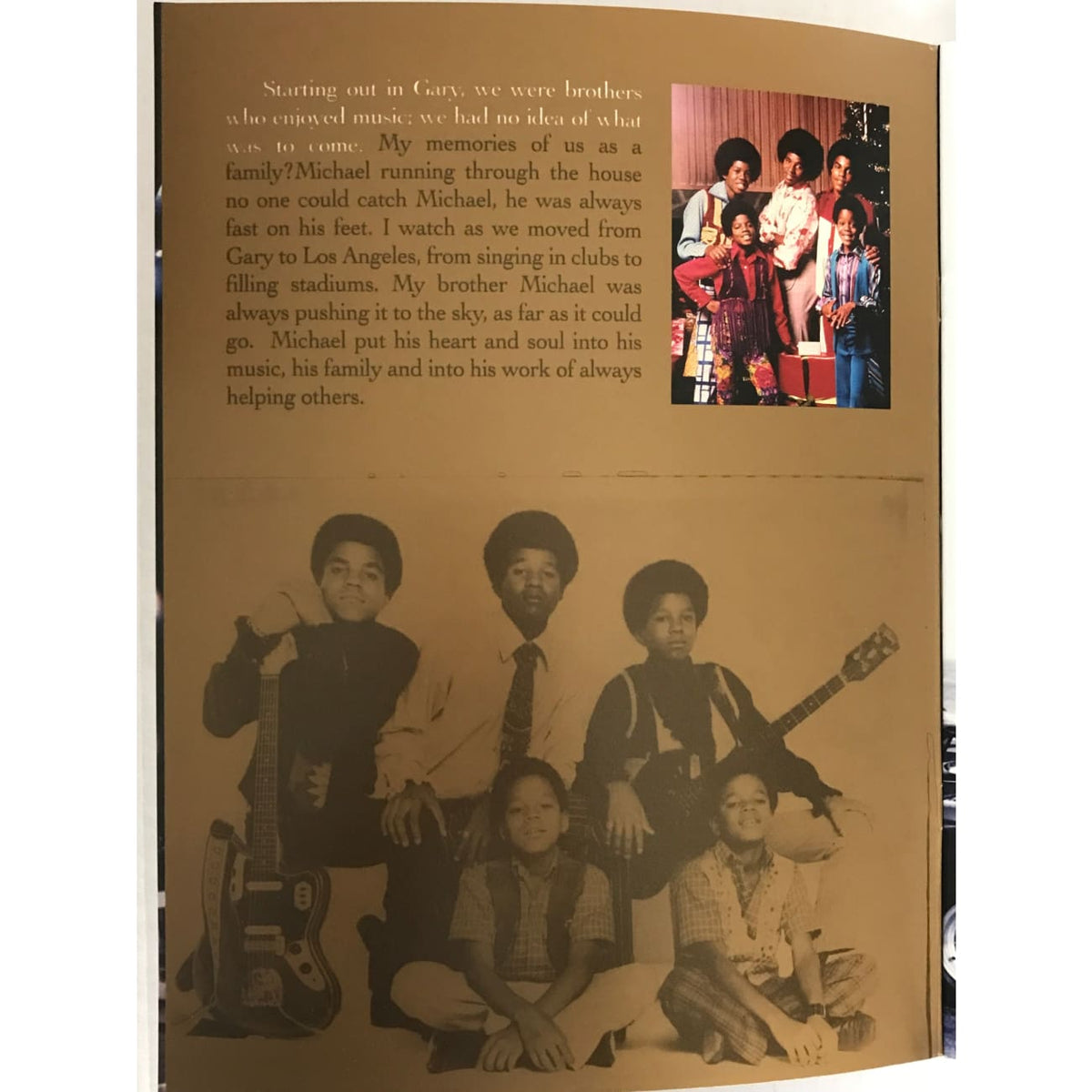 musicgoldmine.com - Michael Jackson Original 2009 Memorial Program