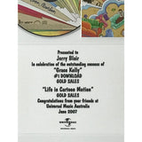 MIKA Life In Cartoon Motion ARIA Gold Album Award - Record Award