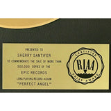 Minnie Ripperton Perfect Angel RIAA Gold LP Award - Record Award