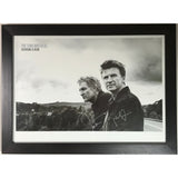 Neil Finn Tim Finn The Finn Brothers Signed Poster - Music Memorabilia