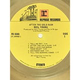 Neil Young After The Gold Rush White Matte RIAA Gold LP Award - RARE - Record Award