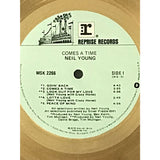 Neil Young Comes A Time RIAA Gold Album Award - Record Award