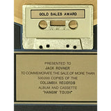 New Kids On The Block Hangin’ Tough RIAA Gold Album Award