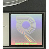 Nirvana MTV Unplugged RIAA 3x Multi-Platinum LP Award - RARE - Record Award
