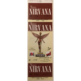 Nirvana Original 1994 Canceled Paris Show Concert Ticket - Music Memorabilia