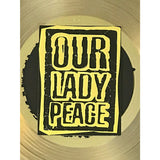 Our Lady Peace Clumsy RIAA Gold Album Award - Record Award