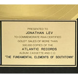 P.O.D. The Fundamental Elements of Southtown RIAA Gold Album Award - Record Award