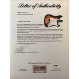 Peter Frampton Signed Guitar w/PSA LOA - Guitar