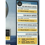 Phillip Phillips The World From The Side Of The Moon RIAA Platinum Award - Record Award
