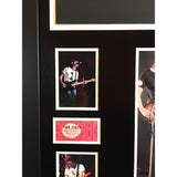 Pink Floyd Collage Autographed By Roger Waters W/epperson Loa