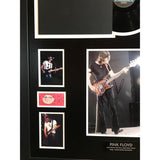 Pink Floyd Collage Autographed By Roger Waters W/epperson Loa