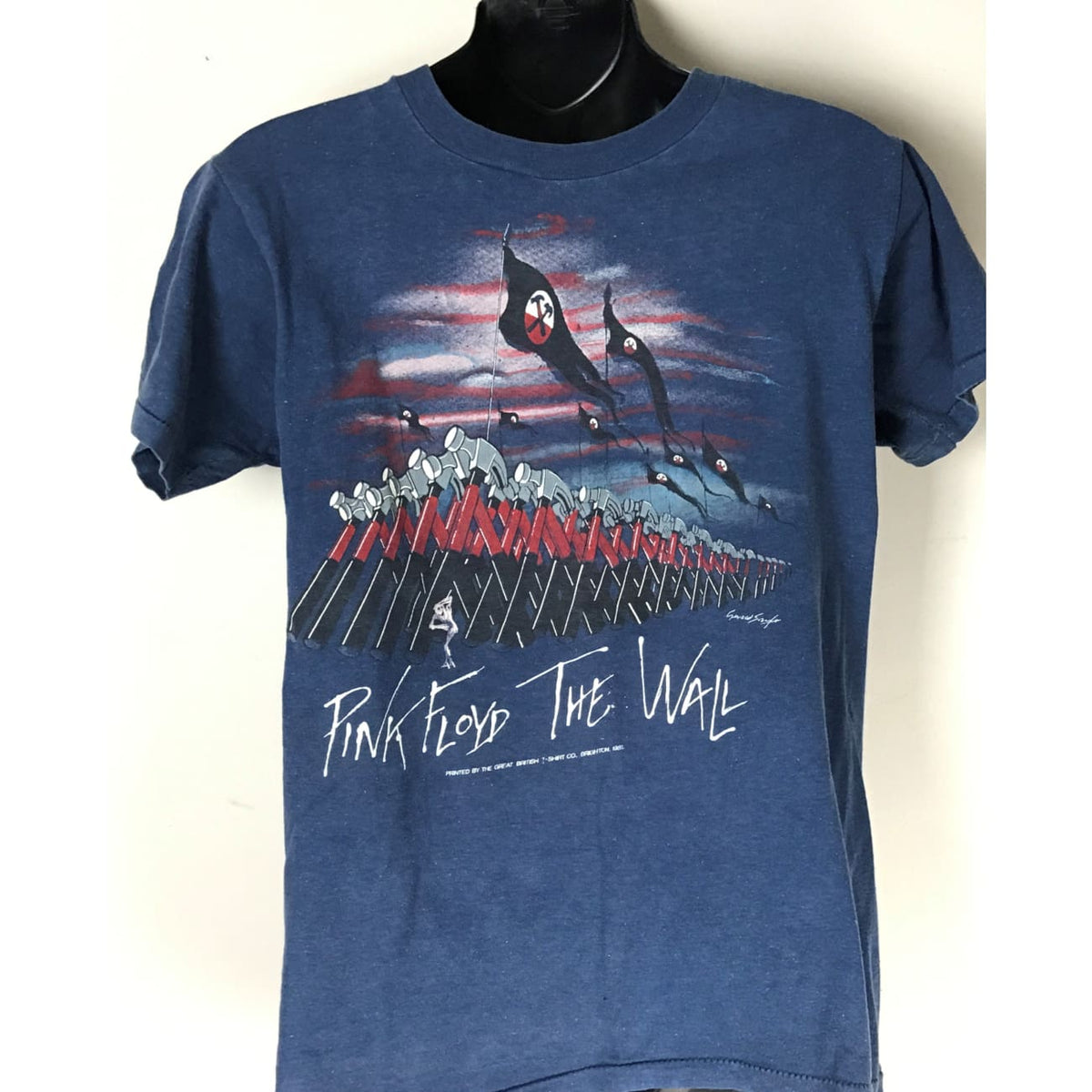 Pink Floyd The Wall Vintage 1981 T-shirt – MusicGoldmine.com