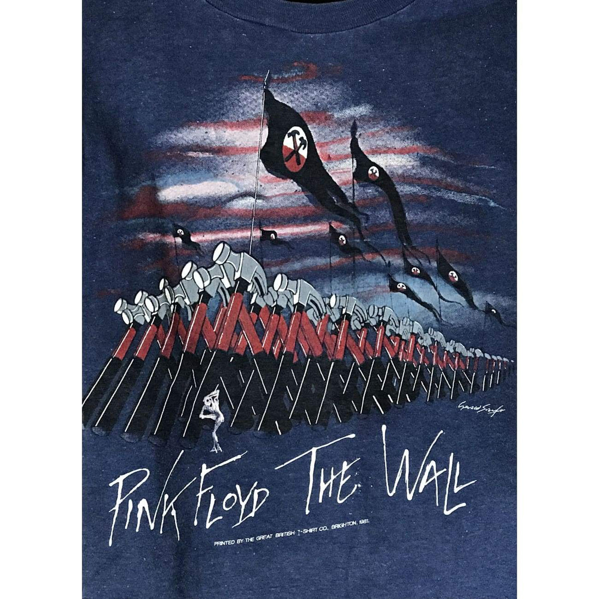 Pink floyd store the wall sweatshirt