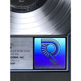 Poison Flesh and Blood RIAA 3x Platinum Album Award
