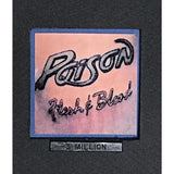 Poison Flesh and Blood RIAA 3x Platinum Album Award