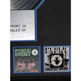 Public Enemy Multi-Platinum Label Award presented to Dr. Dre - RARE